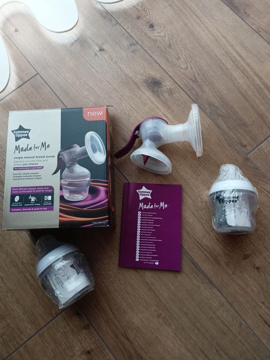 Laktator ręczny Tommee tippee made for me nowy + gratis