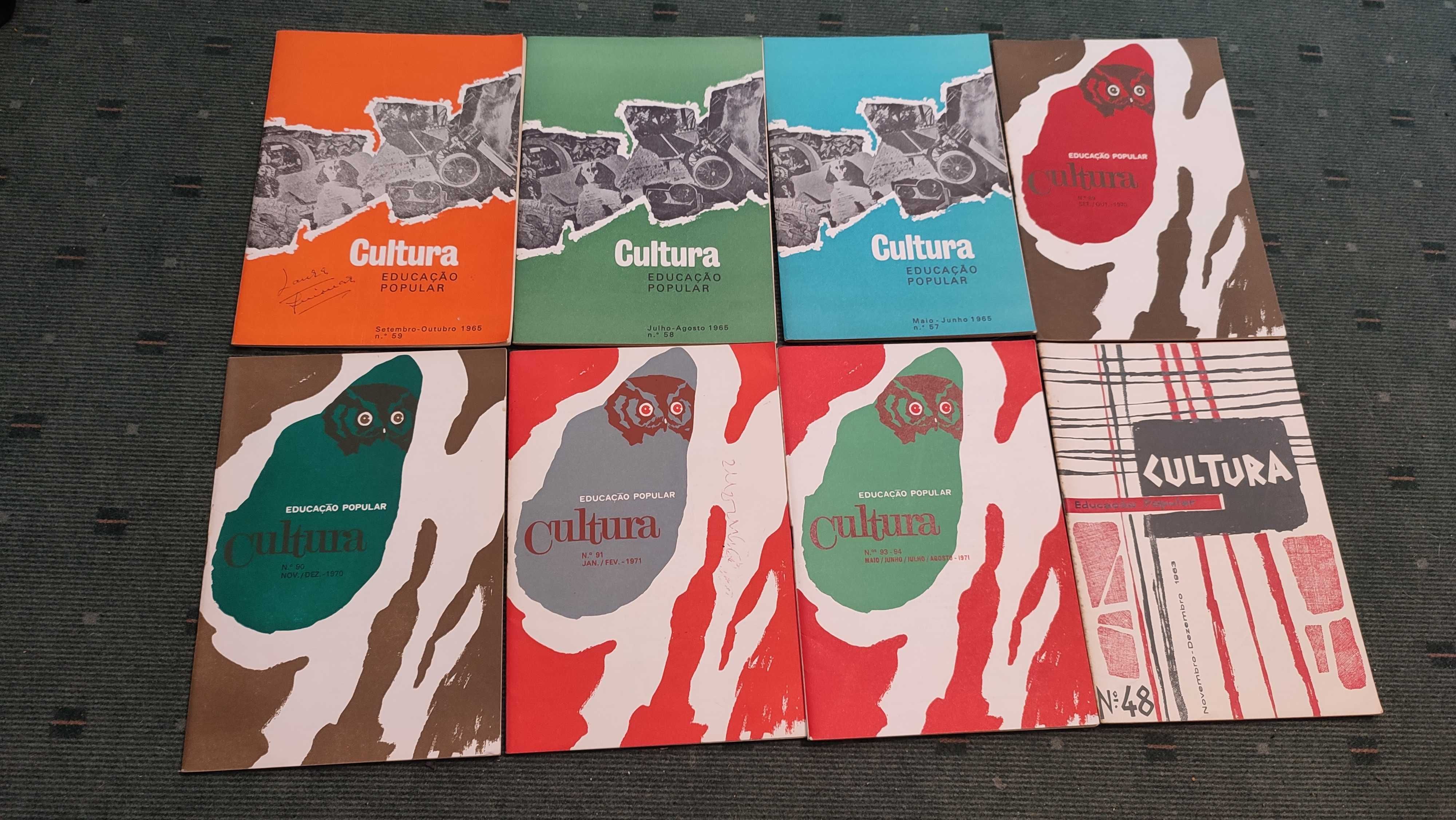 Lote 44 Revistas Cultura Educação Popular - Anos 60