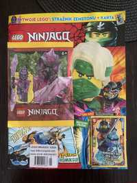 Gazetka Lego Ninjago+figurka Strażnik Zemstonu+ karta limitowana
