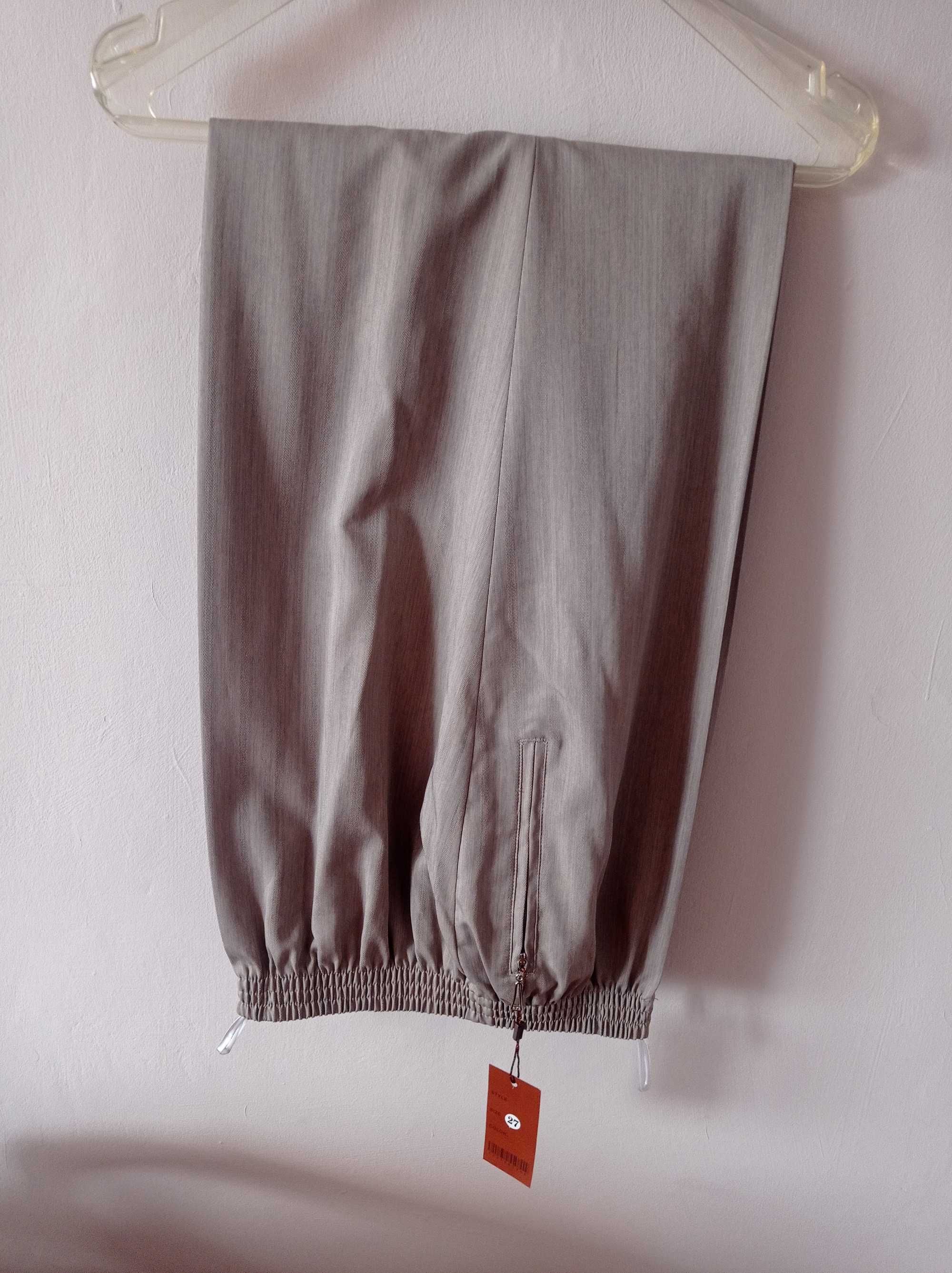 Nowe Spodnie damskie z kantka 2xl