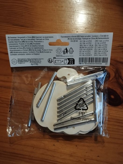 Halloween zawieszki dynie zestaw do majsterkowania