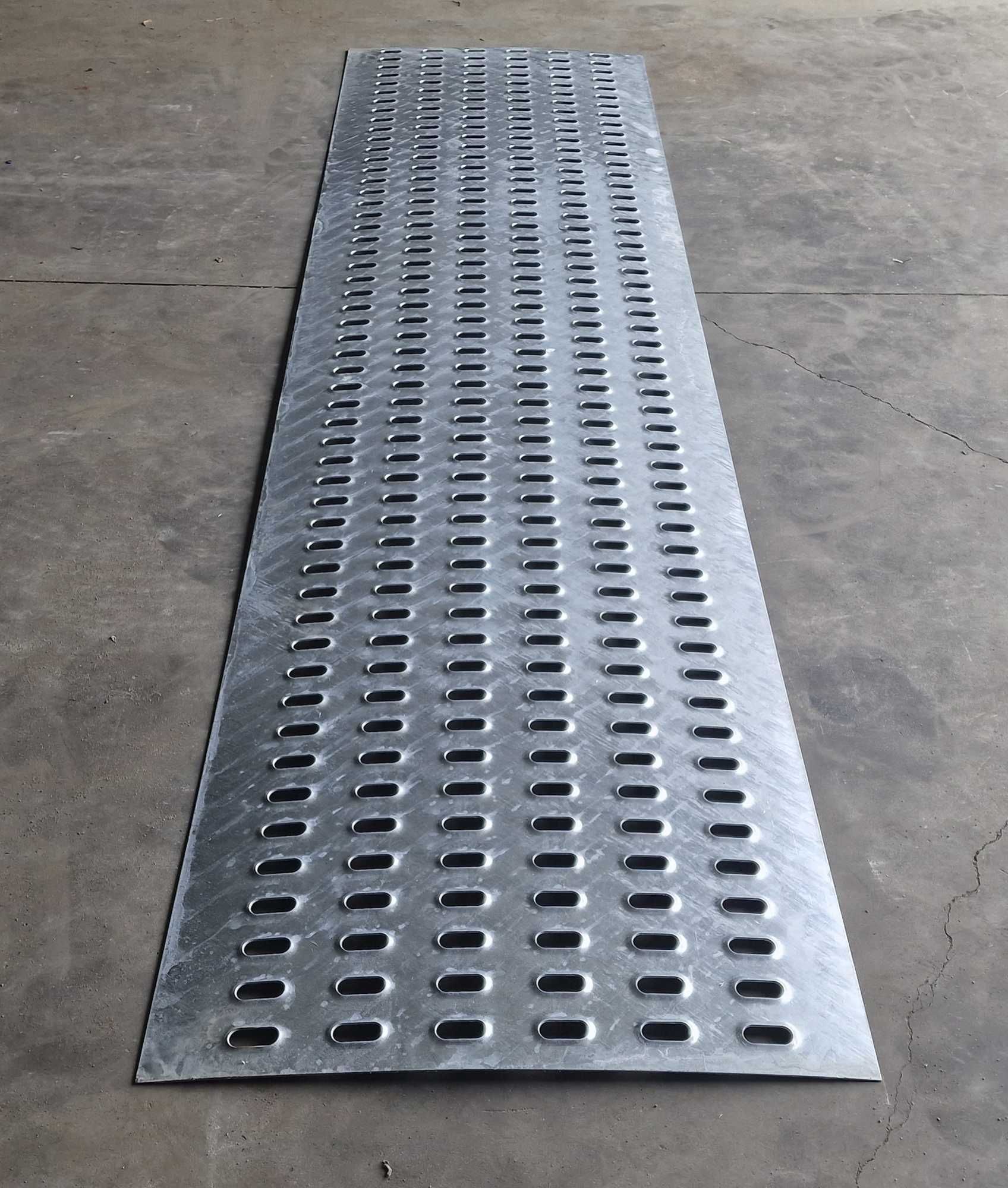 Blacha Lohr stal czarna 87x300 cm PRODUCENT Najazd Laweta Platforma