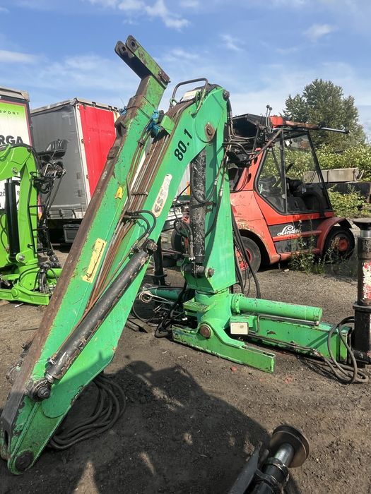 Лісовий кран маніпулятор Essel 80z грейфер loglift palfinger epsilon