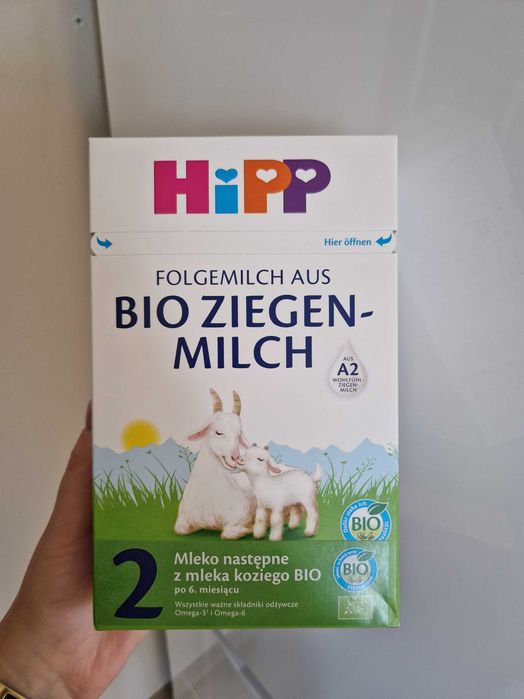 Mleko hipp kozie 2