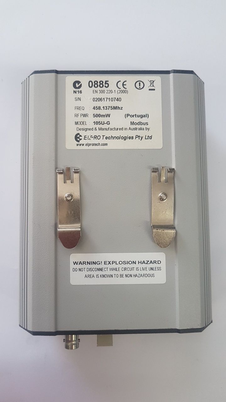 Rádio Modbus transmissão 458.1375Mhz 500mW