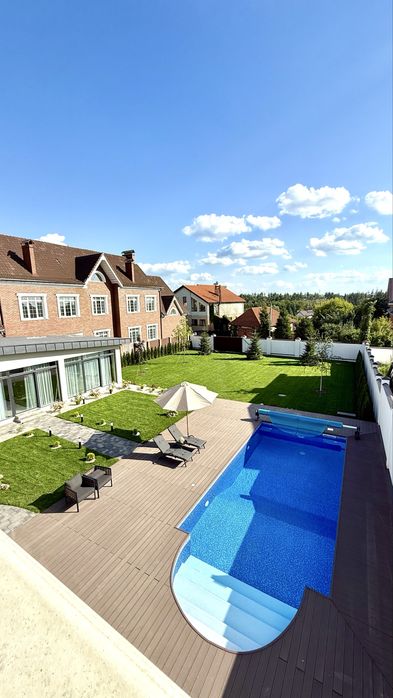 Продаж неймовірного будинку 680м² з басейном гараж Крюківщина Київ 4км