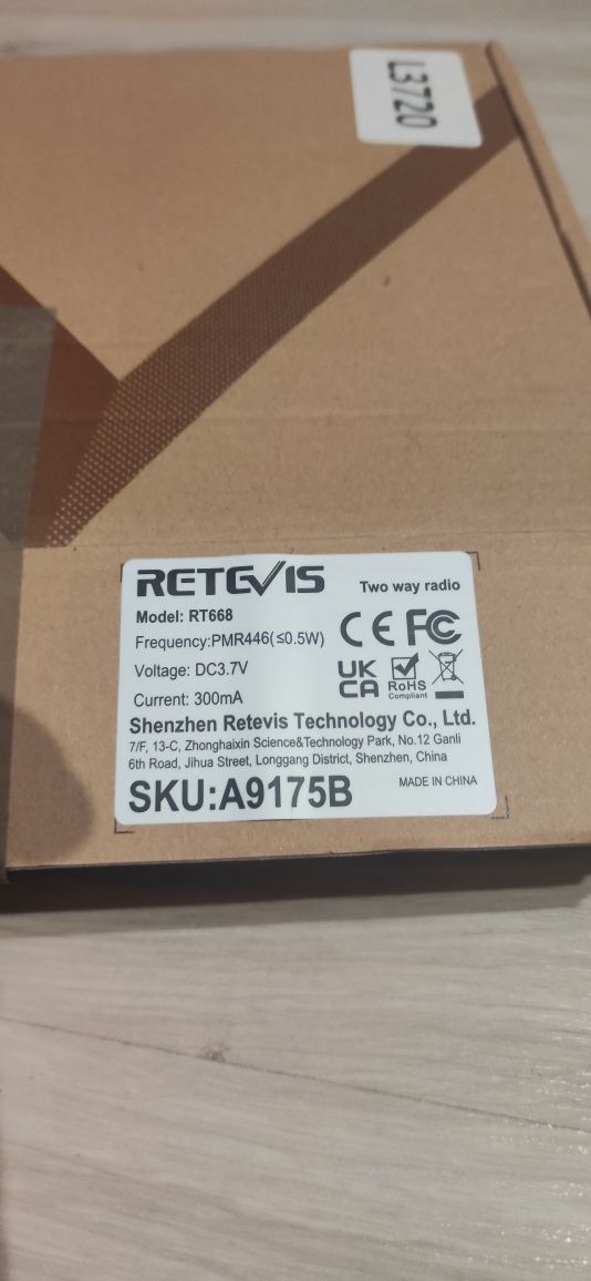 Retevis RT668 Krótkofalówki Walkie-Talkie Zestaw Słuchawkowy okazja
