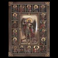 IKONA - obraz św. MICHAŁ - Veronese (WU76286A4)