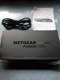 Netgear ProSafe Plus 16-Port, 8xPOE+ Gigabit Rack Switch (JGS516PE)