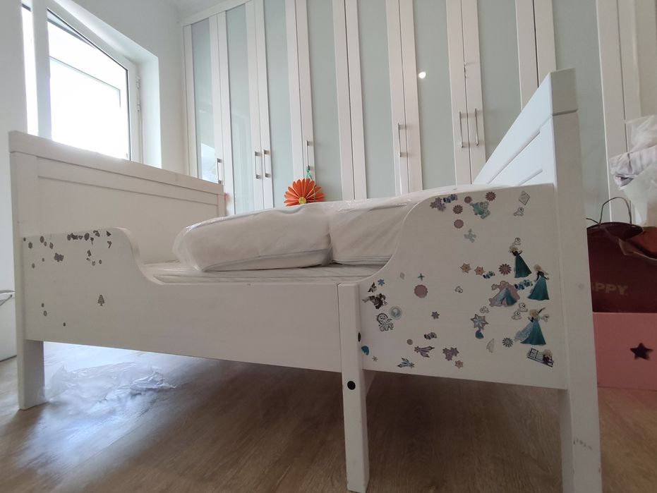 Cama Sundvik IKEA+ colchão extensível