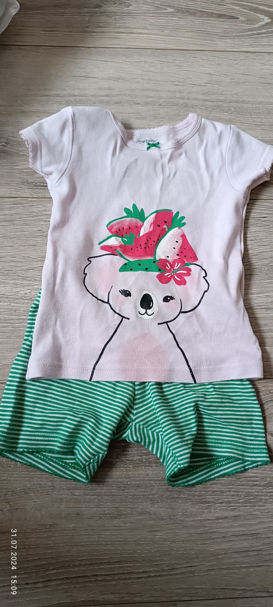 Pizamka Carters 24m