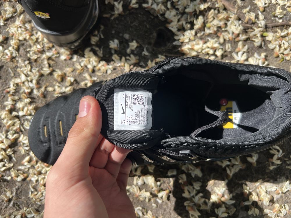 БЕЗ ПЕРЕДОПЛАТИ!!! Кросівки Vapormax Black/Gold
