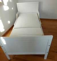 Łóżko Ikea Sundvik, 80×200, białe
