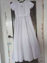 Sukienka biała komunijna 146
