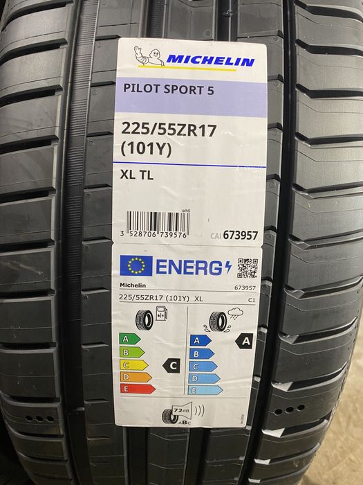 225/55R17 101Y Michelin Pilot Sport 5 22rok NOWE!!!