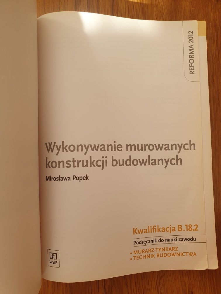 Wykonywanie murowanych konstrukcji budowlanych