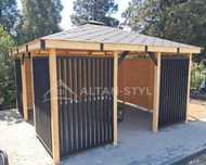 Altany,altanki, wiaty, altana ogrodowa PAULINA(2) 3x3m PRODUCENT