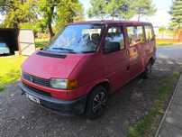 Volkswagen Transporter T4 2.4d 97r 9 osób Nowy Przegląd Okazja
