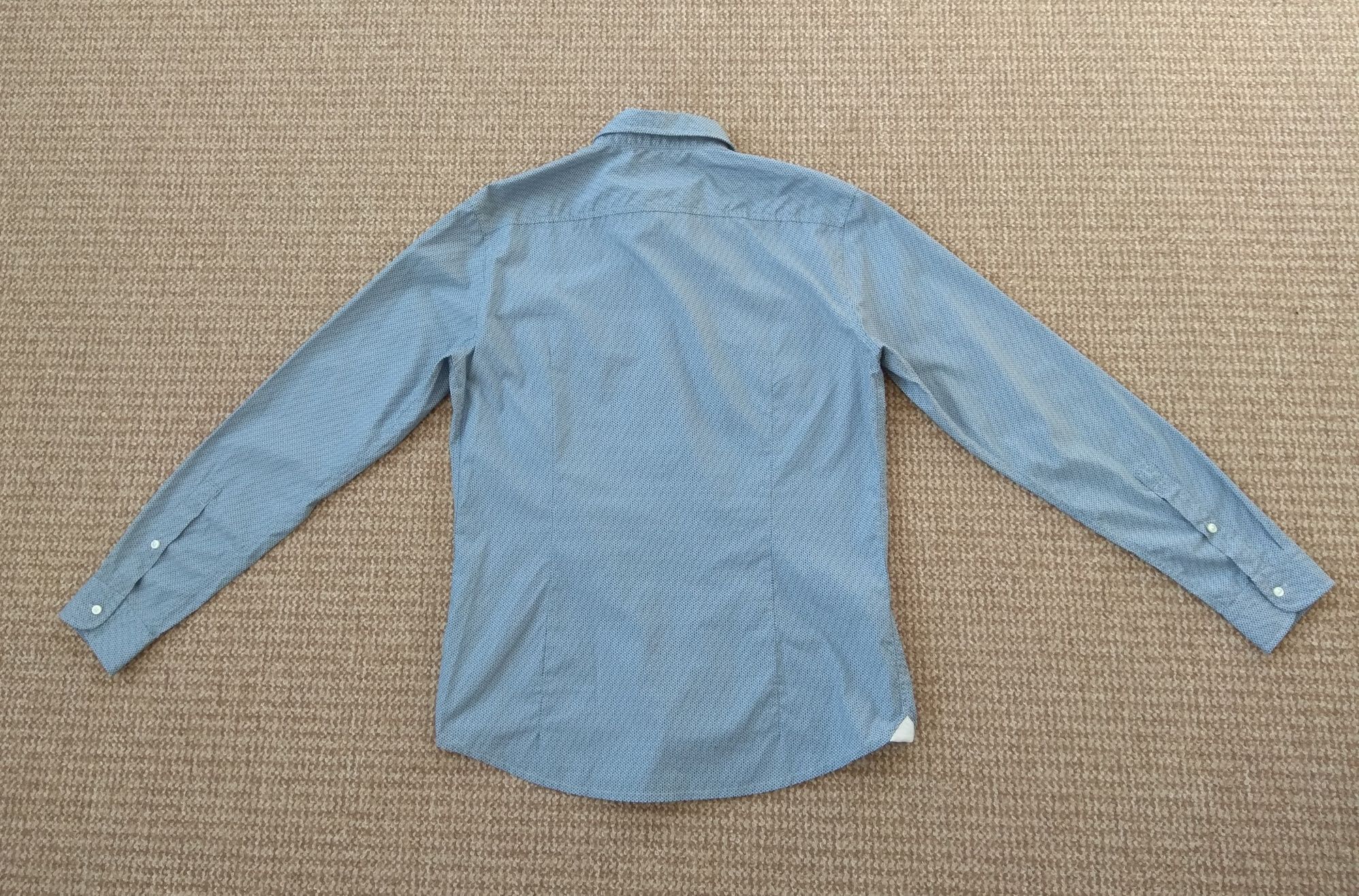 Hugo Boss L рубашка multilogo slim fit оригинал
