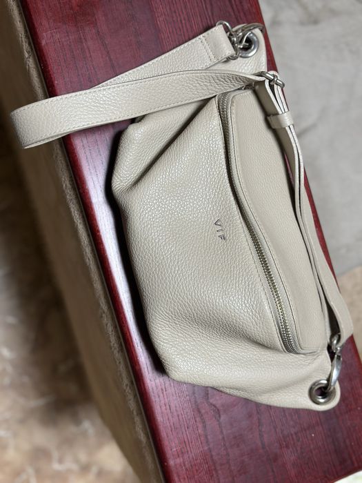 Сумка бананка bags vif бежева