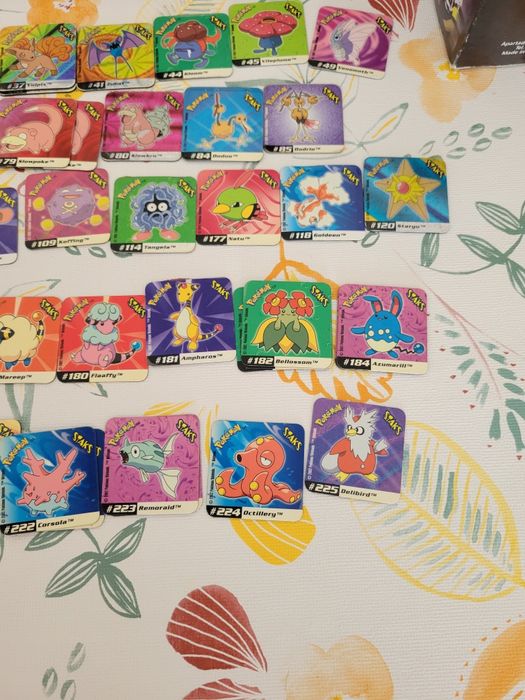 Pokemon Staks Coleção Panini - tenho mais