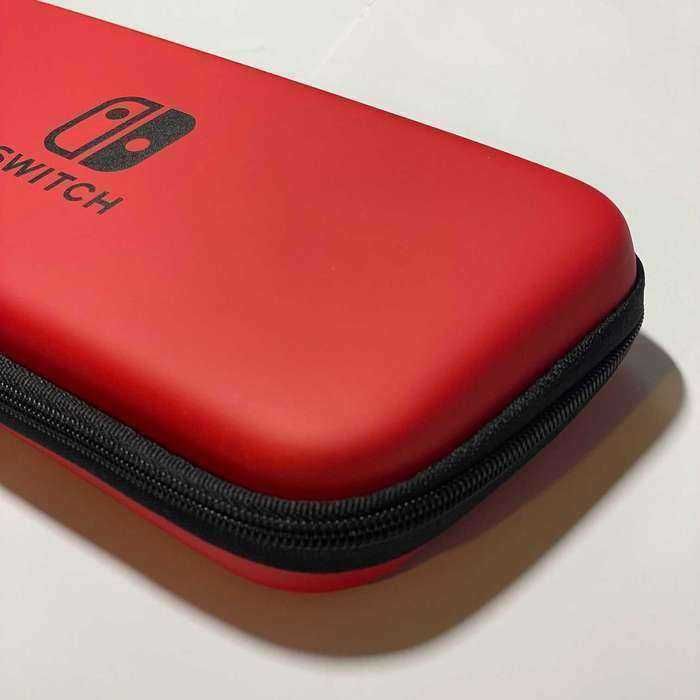 Etui na Nintendo Switch Czerwony futerał case kejs obudowa schowek