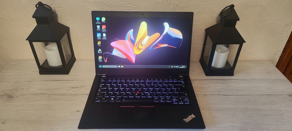 Сенсорний Lenovo/T480S i5-8350U ОЗУ 16Gb/Nvme m2 256Gb/UHD 620-2Gb