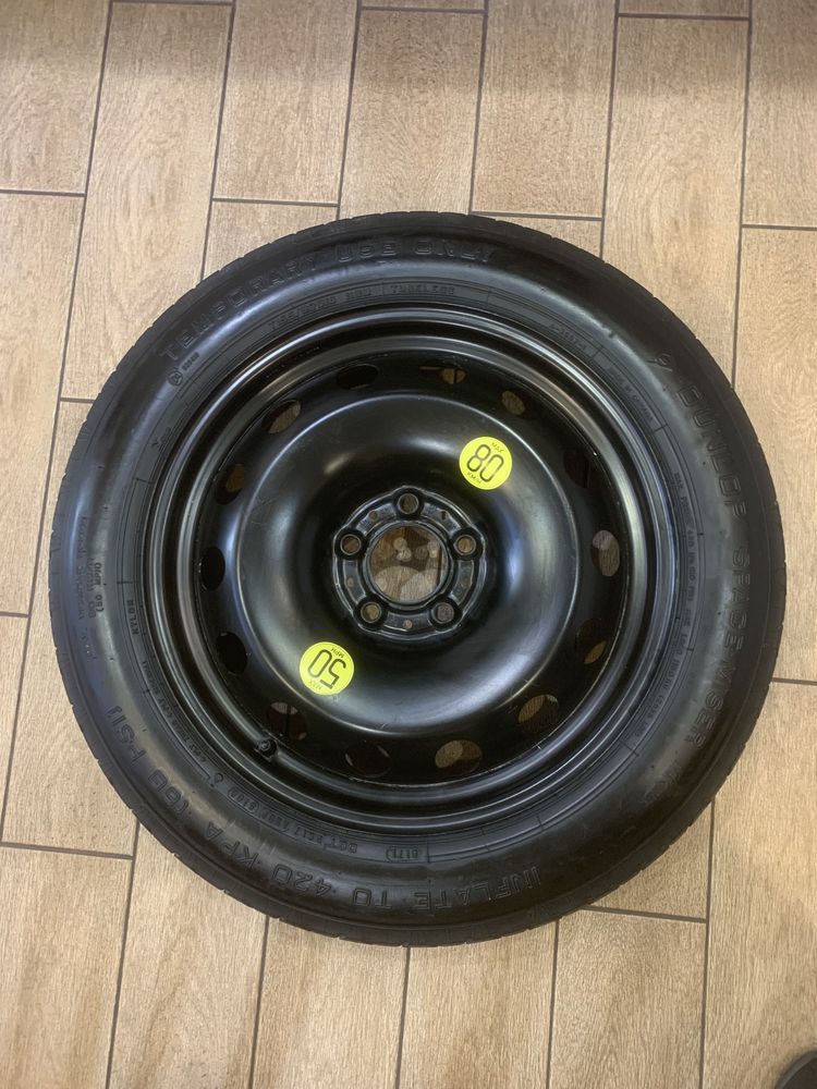 Докатка, запаска. Dunlop r18. Домкрат. BMW X5, X6, E70/71, F15/16.