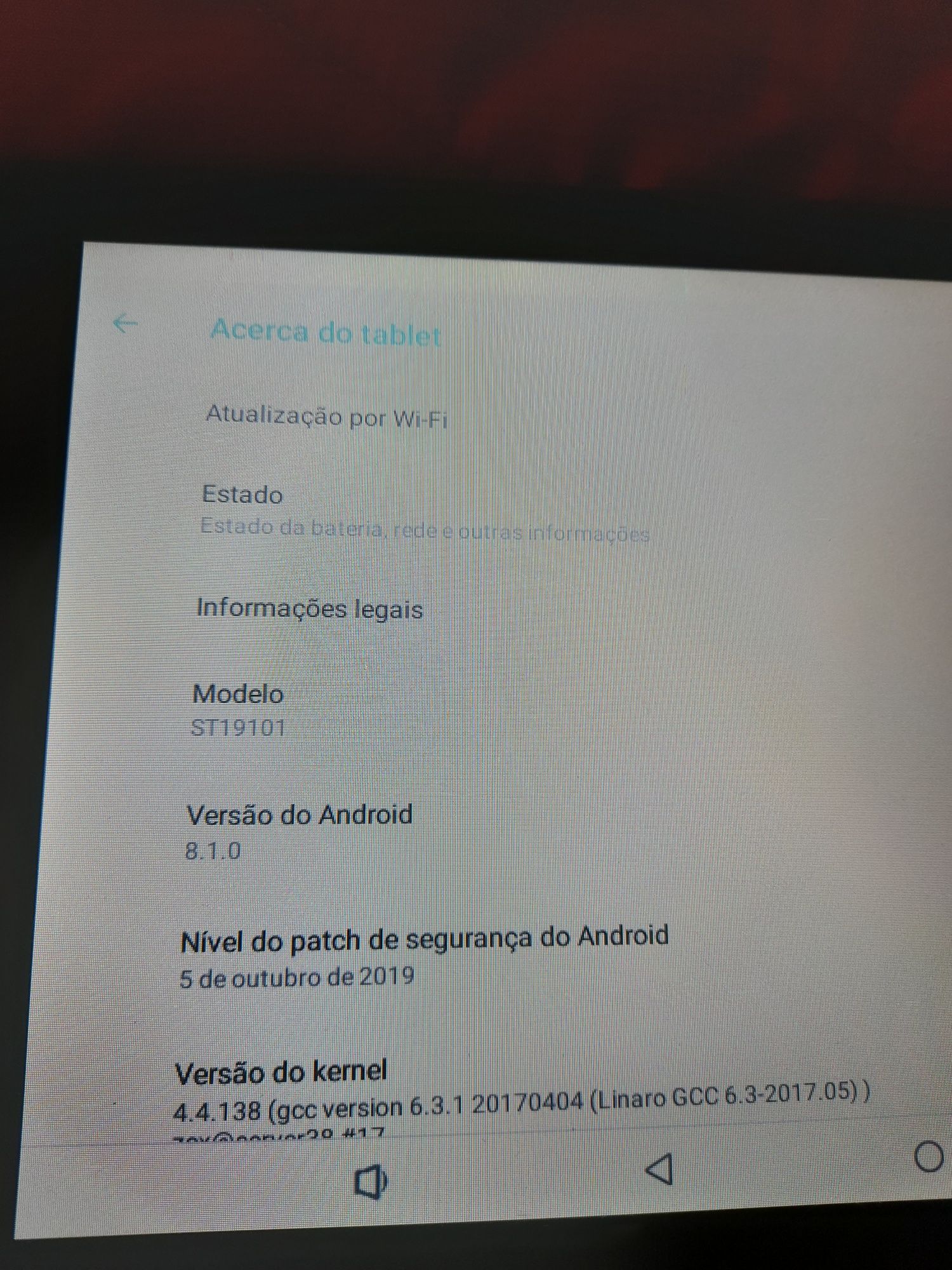 Tablet selecline