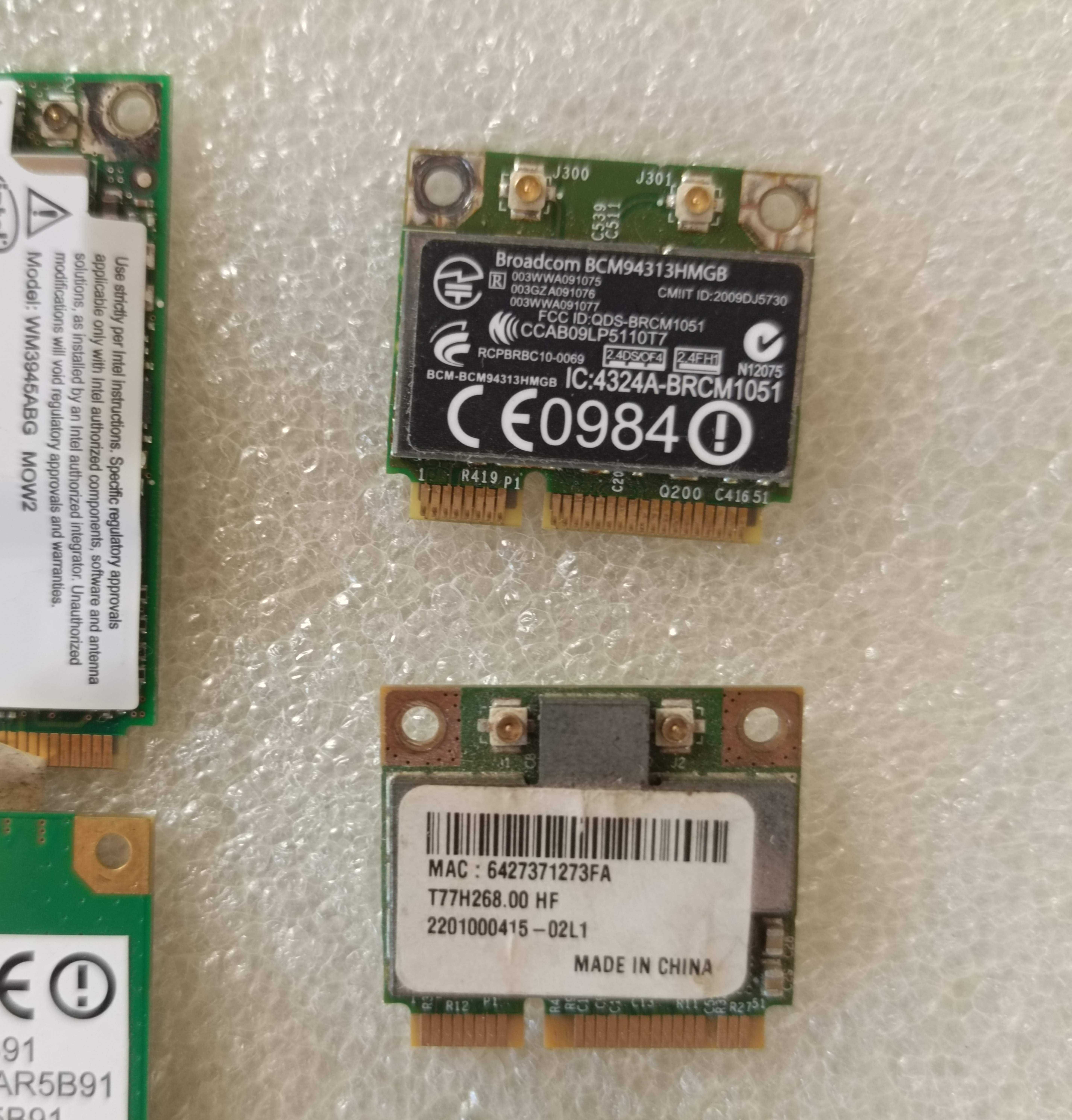 Wi-Fi модуль miniPCI-E, PCI-E