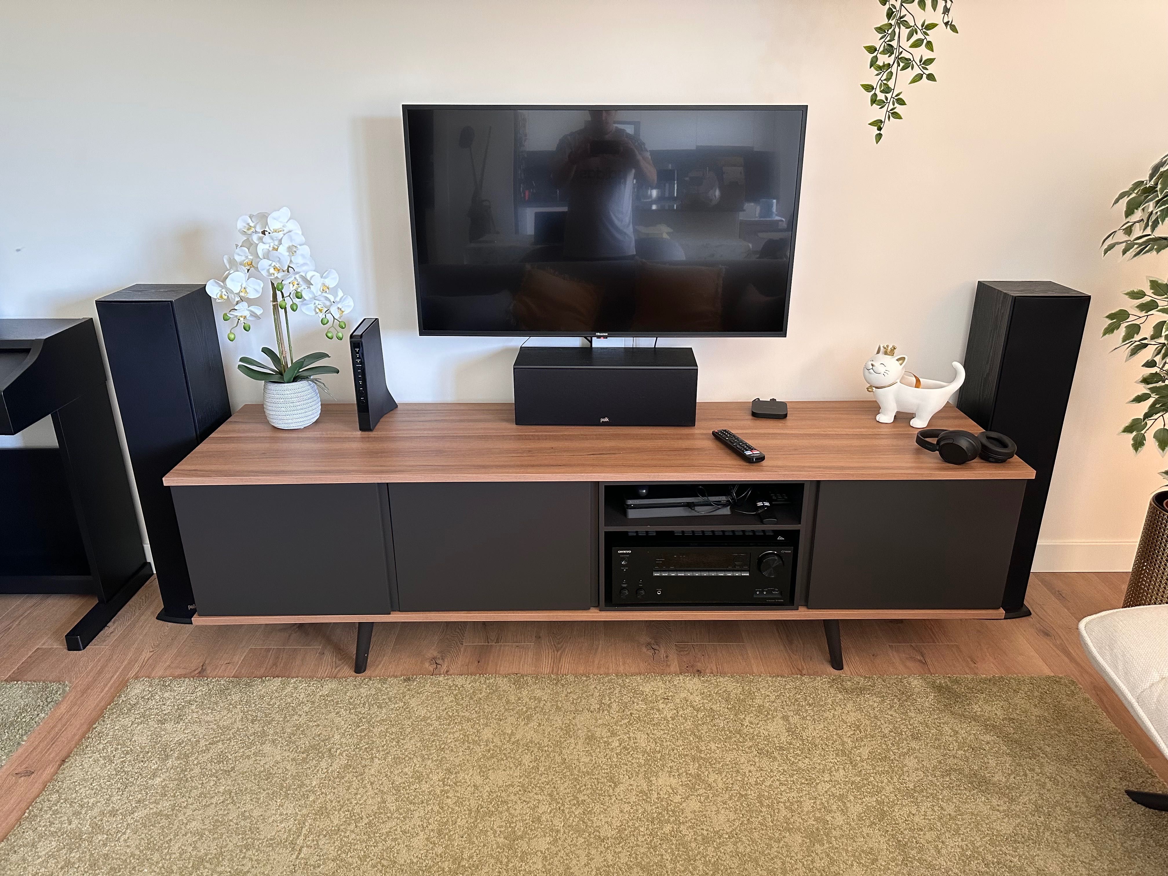 Sistema Home Theater receiver Onkyo + satélites Polk
