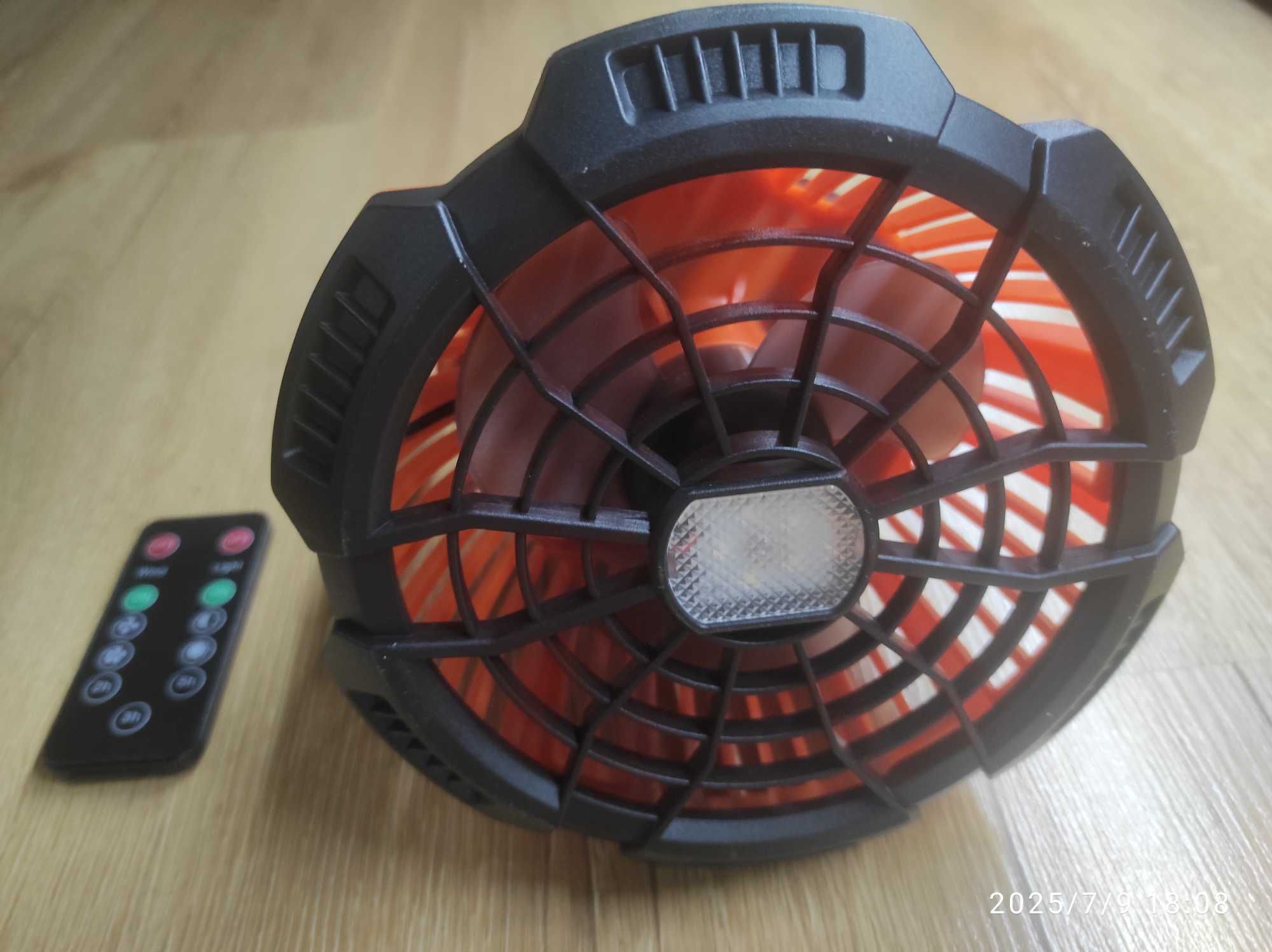 Wentylator turystyczny led 5200ah