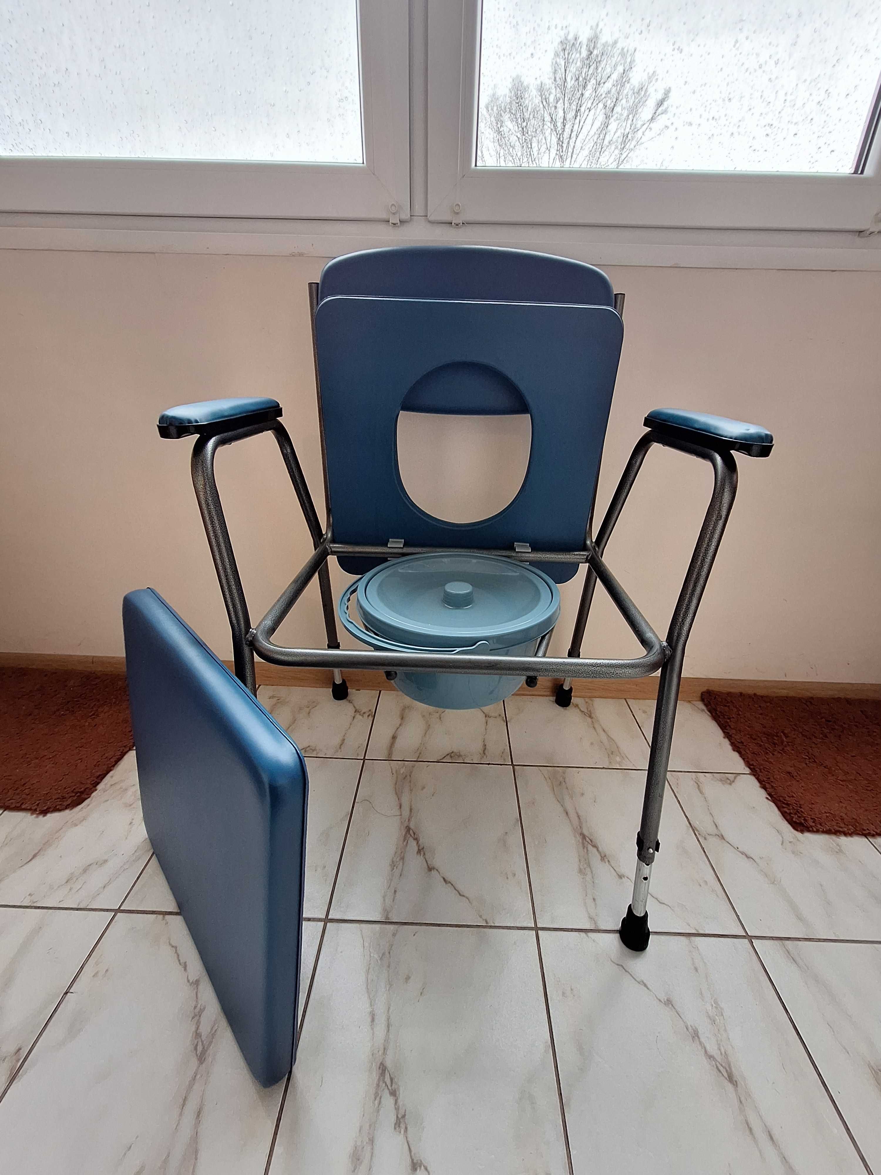 Krzesło toaletowe tapicerowane AR-103
