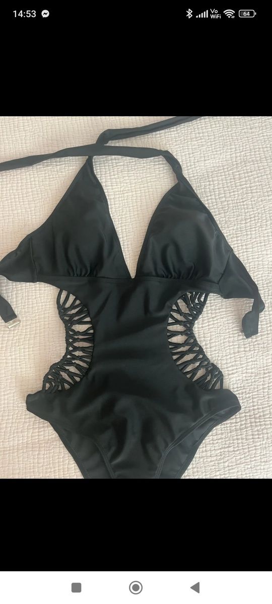 Hit kostium kąpielowy jednoczęściowy bikini strój M/L