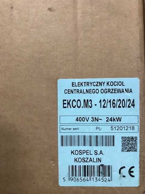 Kocioł elektryczny Kospel EKCO.M3  12/16/20/24kW 400V