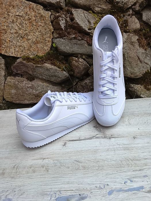 Puma Białe Sneakersy Męskie Turino FSL r.40/43/44/45