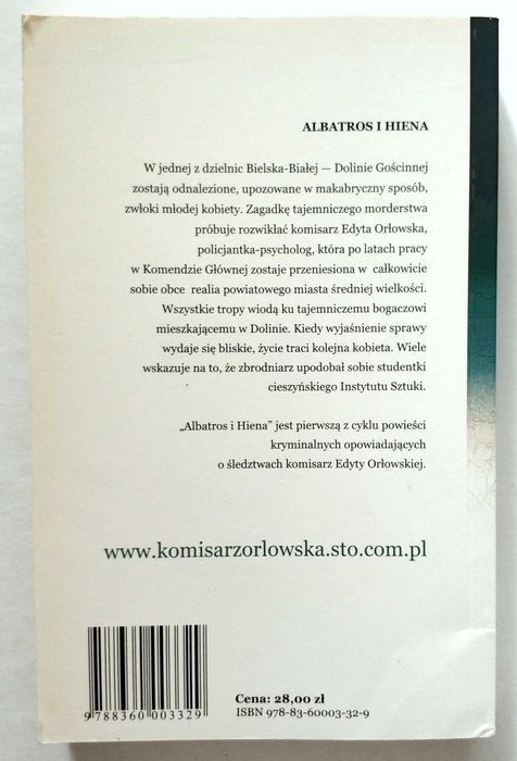Albatros i hiena, K. M. BAKOW, UNIKAT!