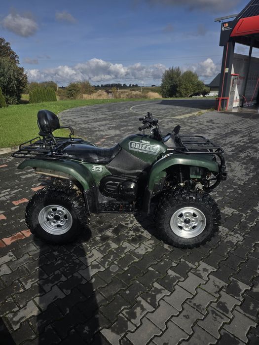 Yamaha grizzly 660 4x4 piekna zarejestrowana maly przebieg