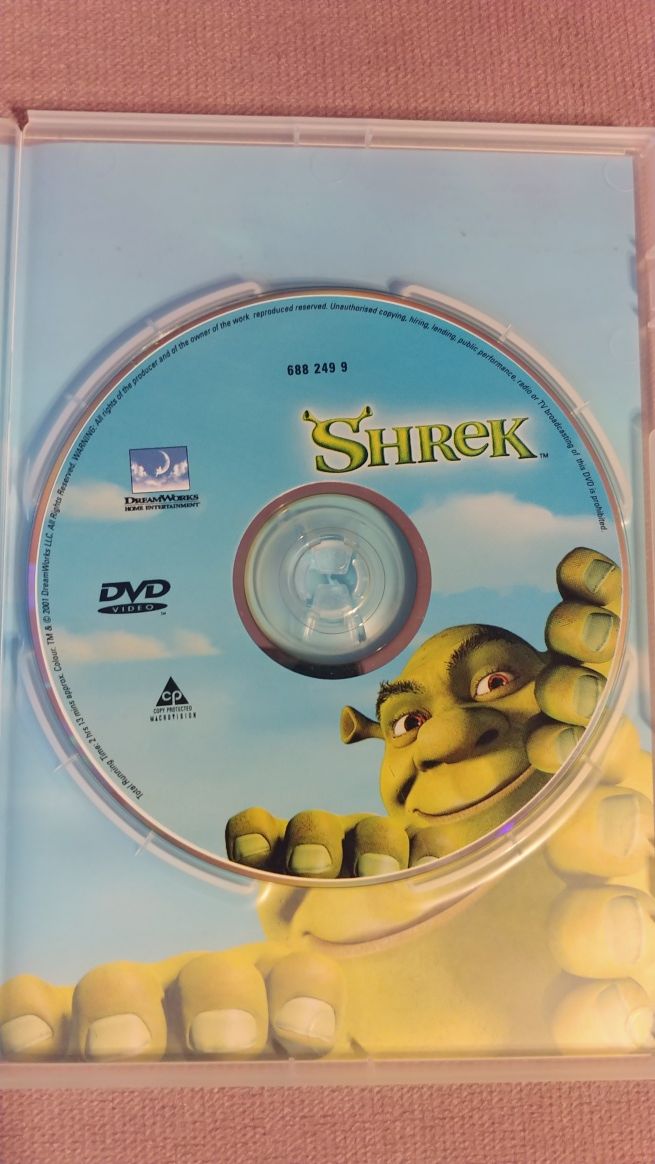 Film Shrek na DVD