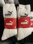 Szkarpety puma biale trzy pary r. 35-38; 39-42; 43-46