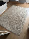 Dywan shaggy ecru 200x145 cm