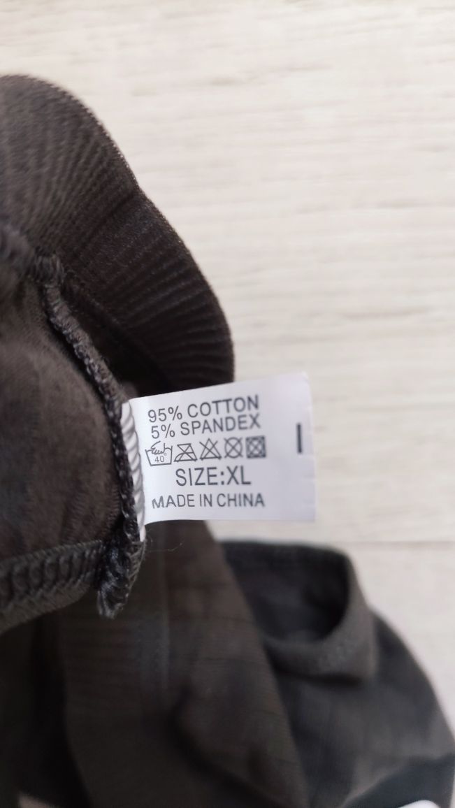 Stringi damskie brązowe L/XL 95% bawełny