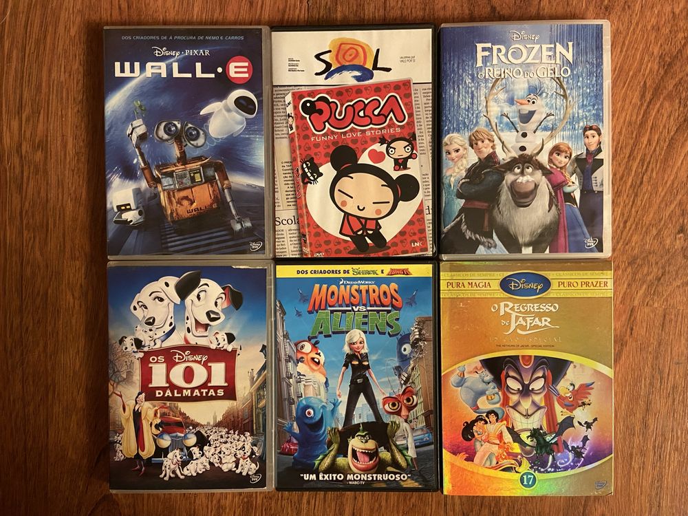 DVD’s - € 2 cada
