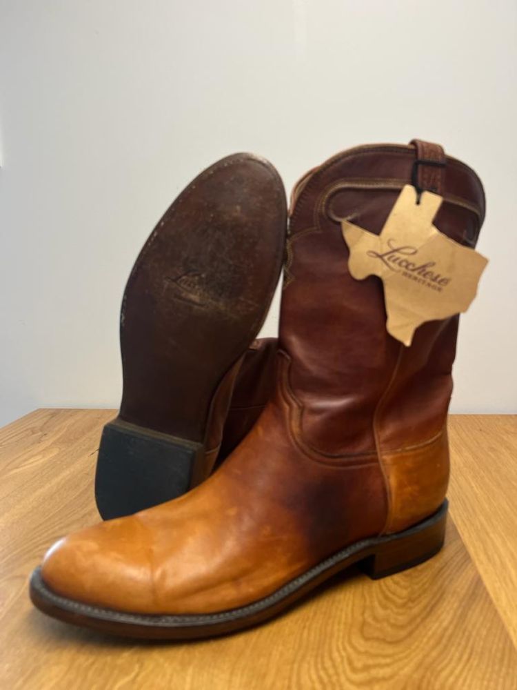 Kowbojki Lucchese heritage US 9,5 EU 42 43 Roper boots skórzane cowboy