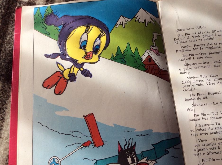 Desenhos animados Piu-Piu & Silvestre + Disco