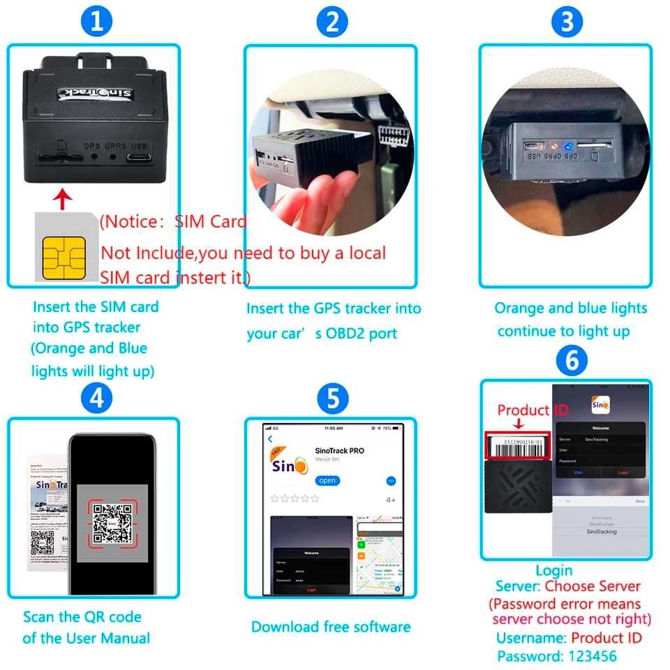 Lokalizator GPS SinoTrack ST-902 OBD