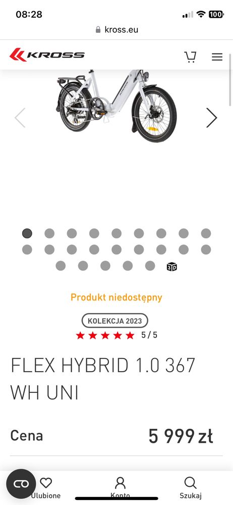 Kross flex hybrid 1.0 składak gwarancja
