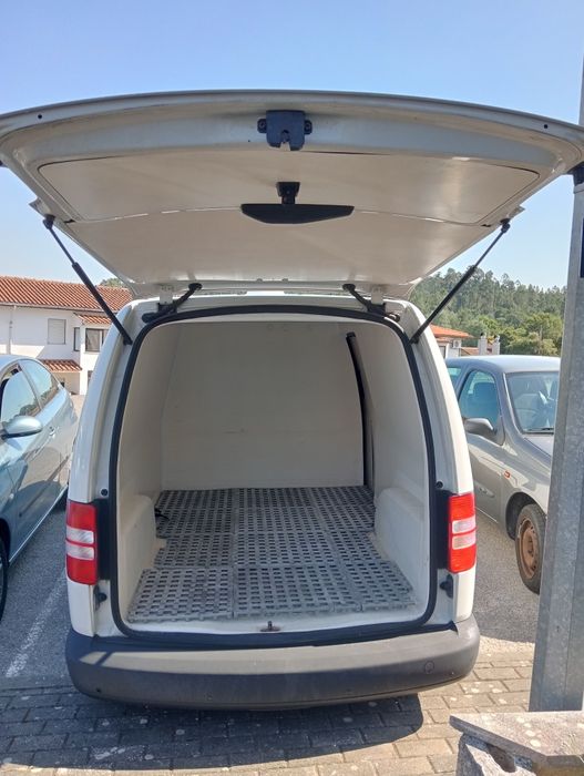 Carrinha caddy TDI longa fibrada,