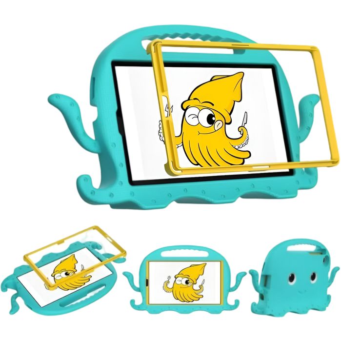 Etui Ochronne do Samsung Galaxy Tab A7 8,7" Ośmiornica Niebieskie
