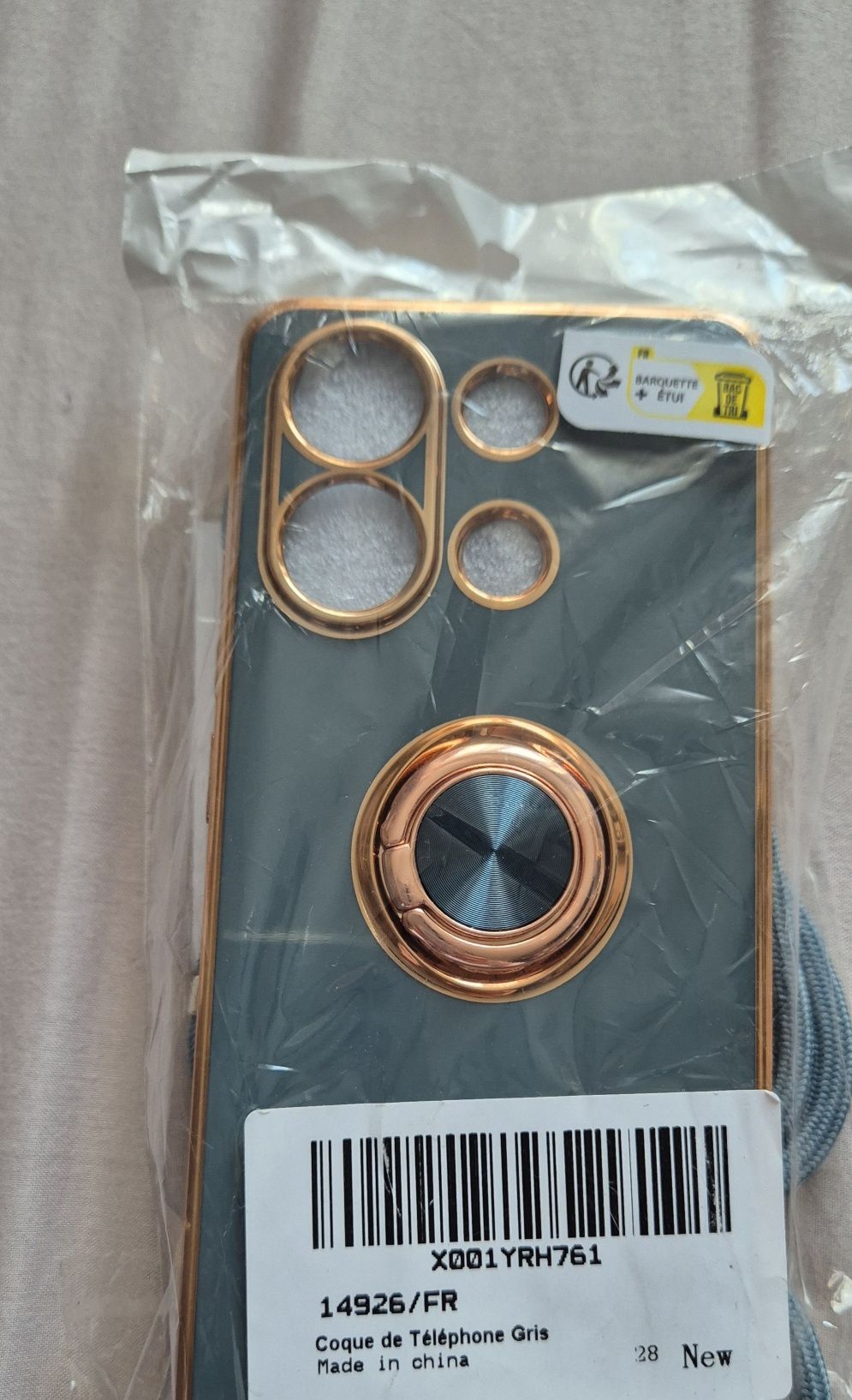 Чохол для Xiaomi Redmi Note 13 Pro 5 G з кільцем тримачем